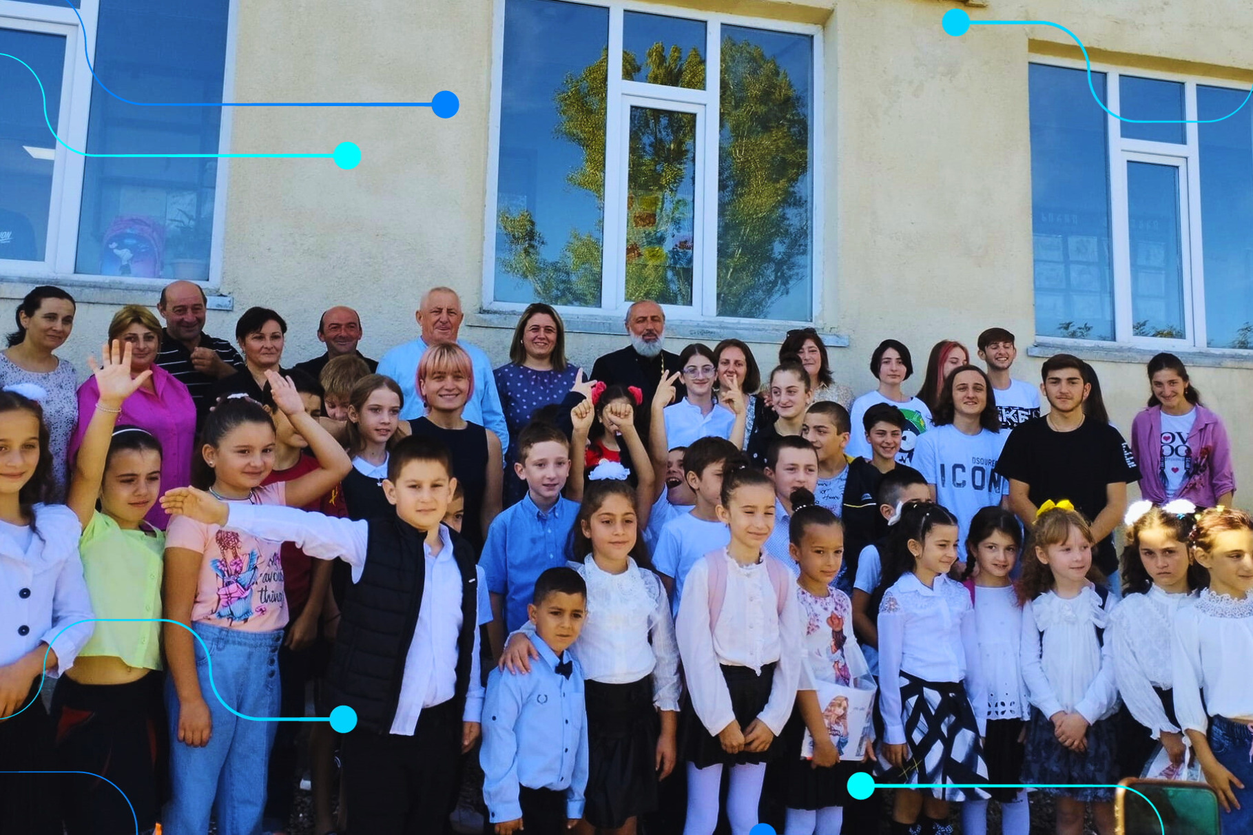 Techno-room for Tsitelkhevi public school